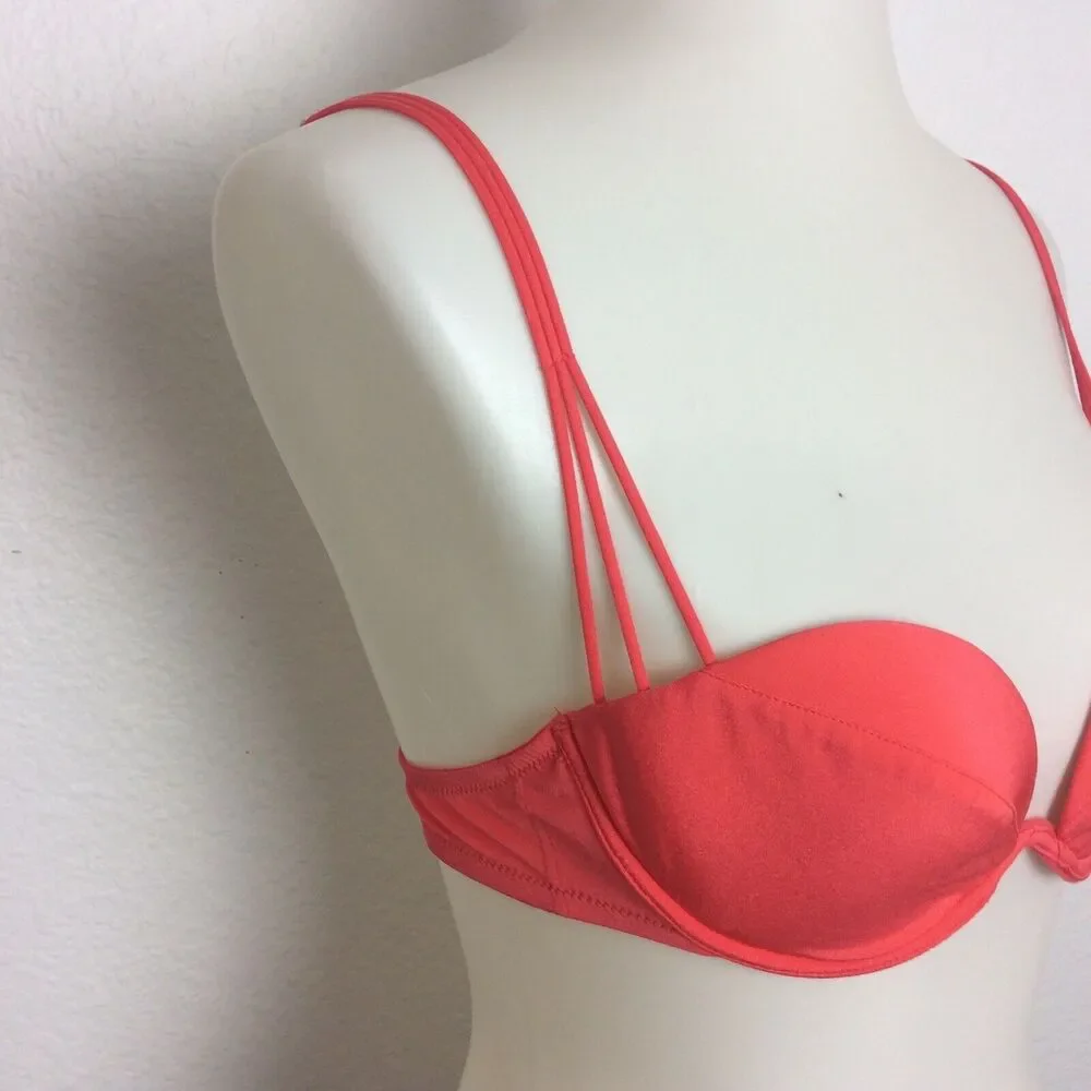 Intimissimi Bra Balconette Plunge Triple Strap Lingerie Intimates